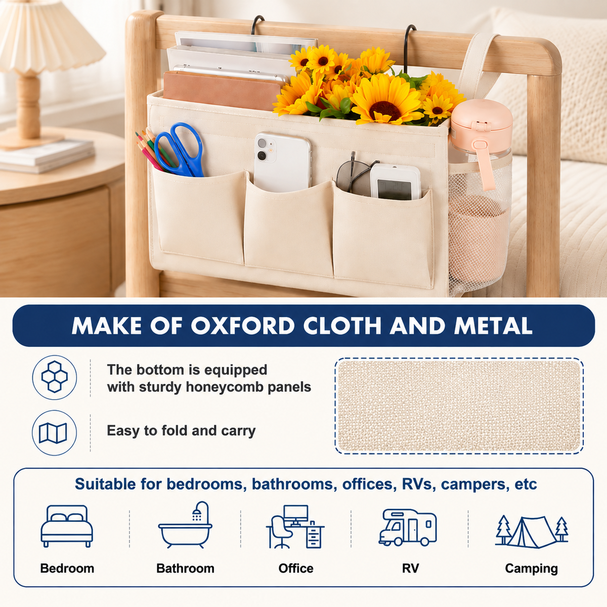 Bedside Caddy Organiser