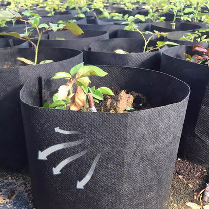 Felt Fabric Planting Bag – Breathable for Healthy Roots