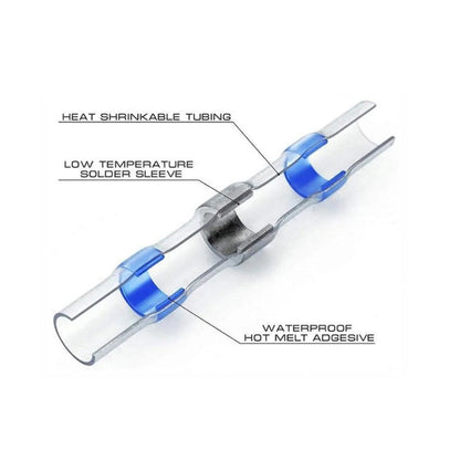 Waterproof Solder Seal Wire Connectors – Heat-Shrink Electrical Sleeves – image 2