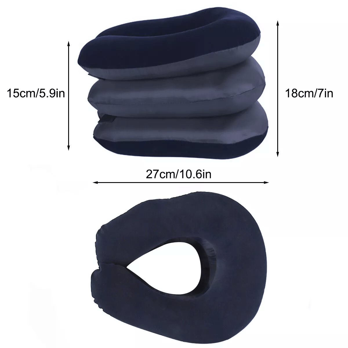 Inflatable Neck Support Brace for Pain Relief