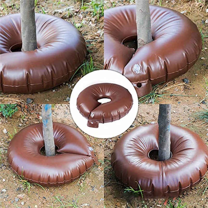 Inflatable tree watering for healthy trees