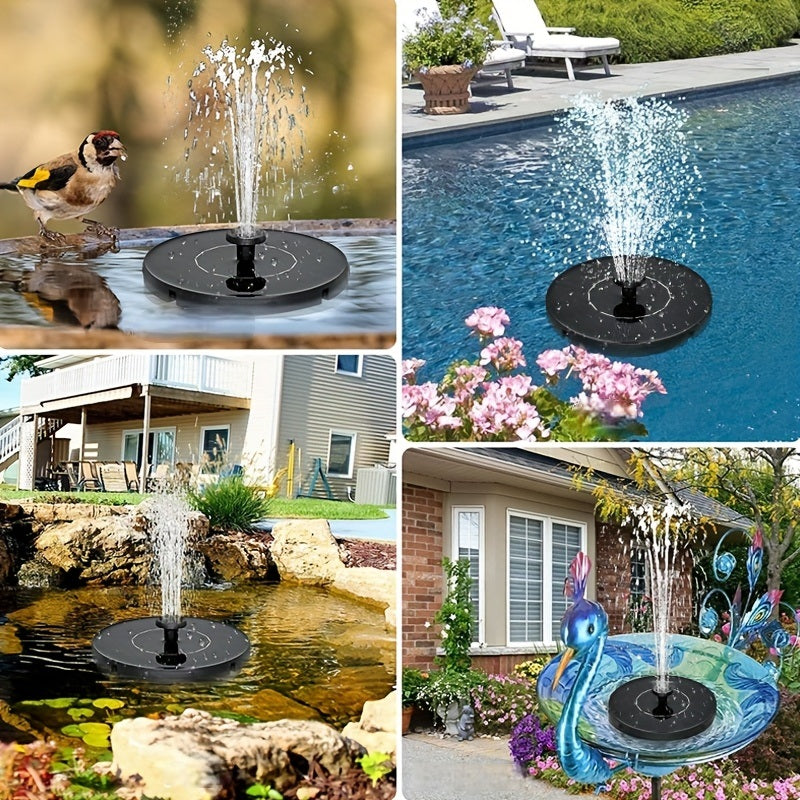 Solar Bird Bath Fountain – Automatic Garden Water Pump