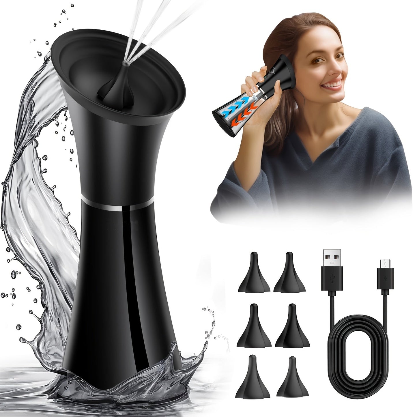 Electric Ear Cleaner – Safe Earwax Removal Tool