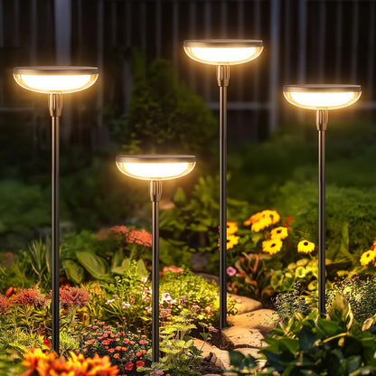 Solar Pathway Lights – Ultra Bright Outdoor Garden Lamps
