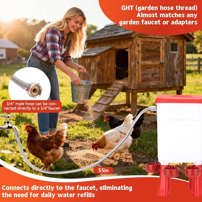Automatic Chicken Waterer for Poultry