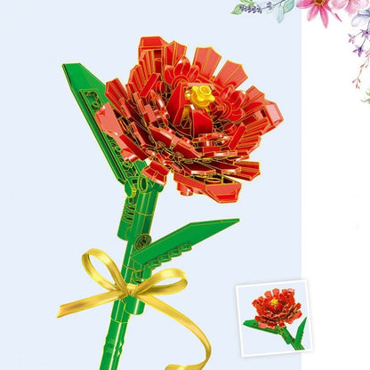 Flower Bouquet Mini Building Blocks Set