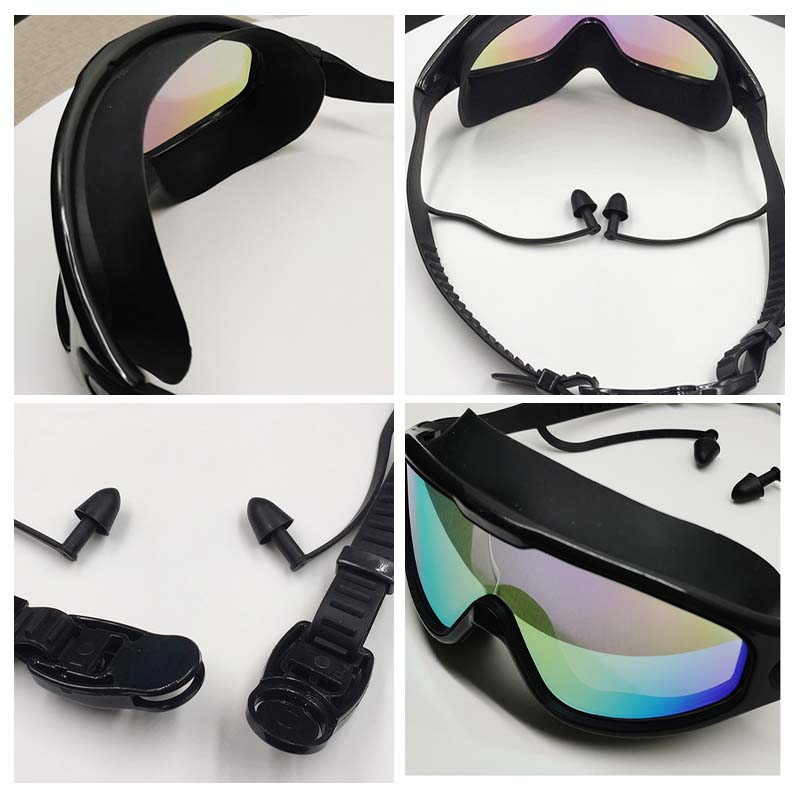 Anti-Fog Swim Goggles Wide View Swimming Glasses
