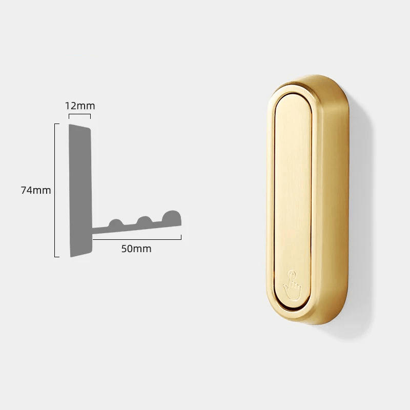 Folding Metal Wall Hooks Heavy Duty Rack