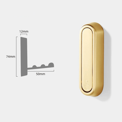 Folding Metal Wall Hooks Heavy Duty Rack