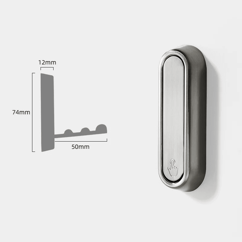 Folding Metal Wall Hooks Heavy Duty Rack