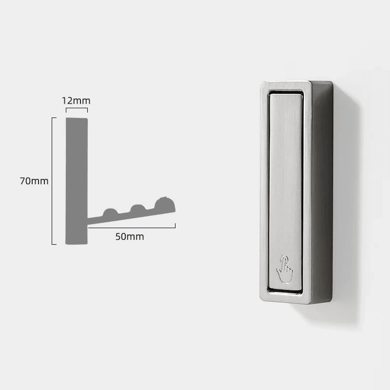 Folding Metal Wall Hooks Heavy Duty Rack