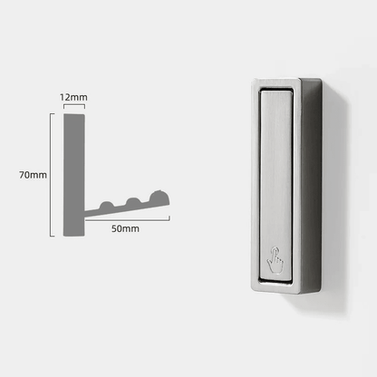 Folding Metal Wall Hooks Heavy Duty Rack