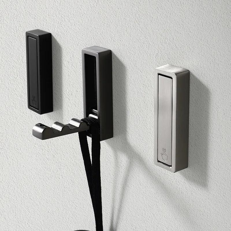 Folding Metal Wall Hooks Heavy Duty Rack