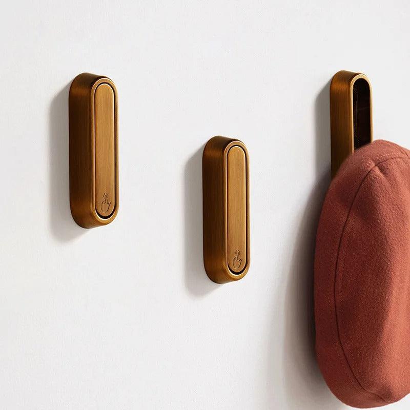 Folding Metal Wall Hooks Heavy Duty Rack