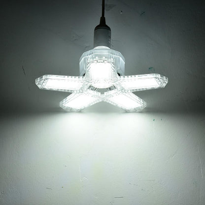 LED Garage Ceiling Light - 5 Adjustable Panels
