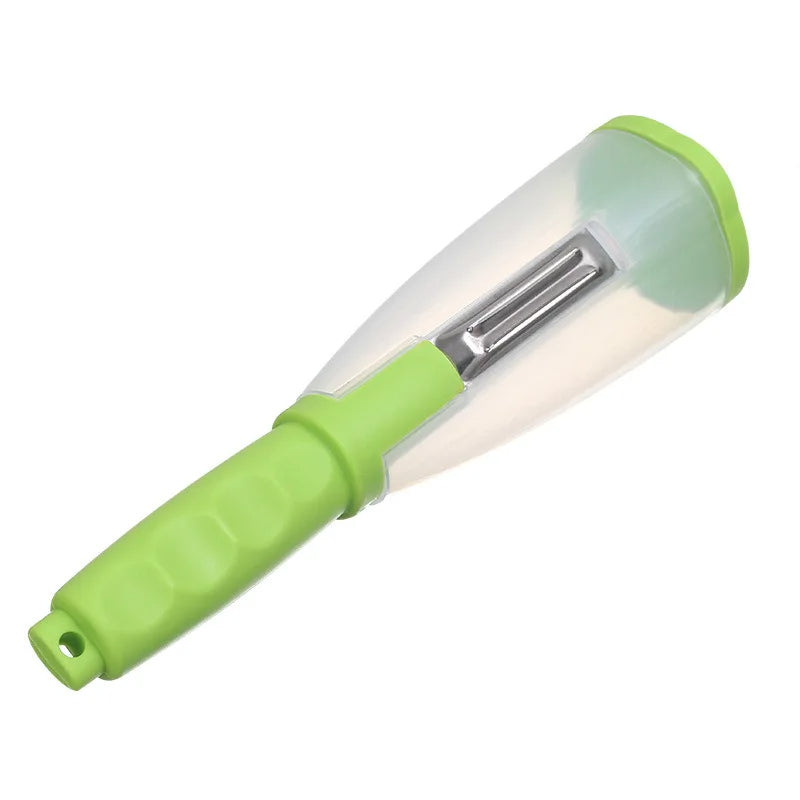 Multi-Function Apple & Vegetable Peeler with Storage Container