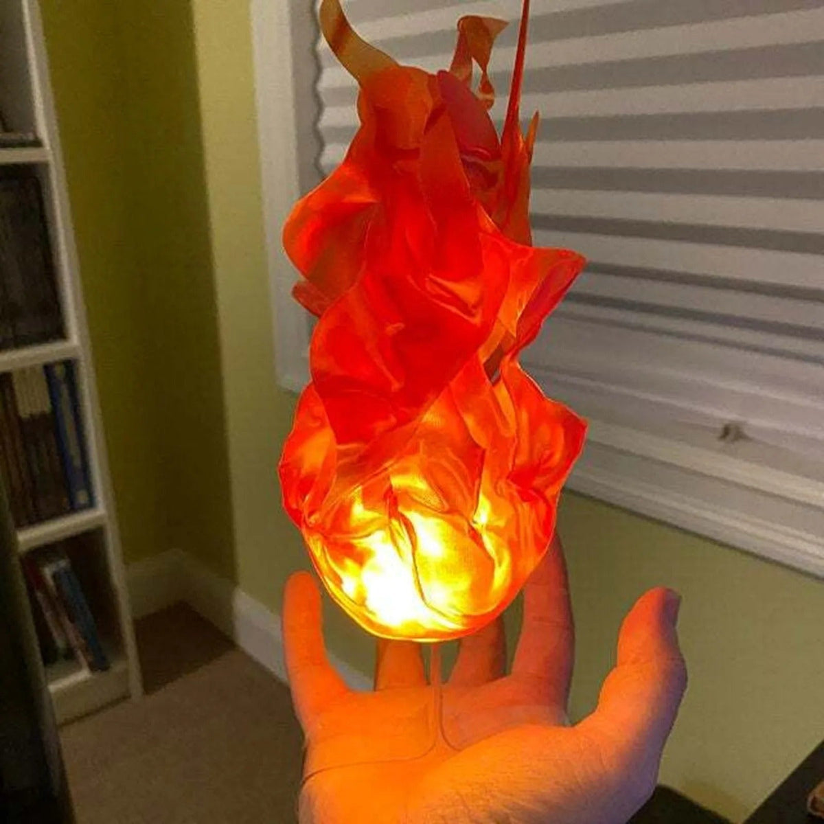 Wearable LED Fireball with Floating Light Effect and Hand Mount