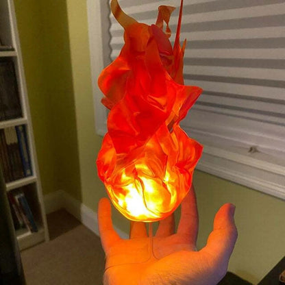 Wearable LED Fireball with Floating Light Effect and Hand Mount