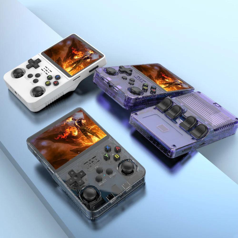Retro Handheld Gaming Console – 3.5in IPS Screen, WiFi & USB Charging