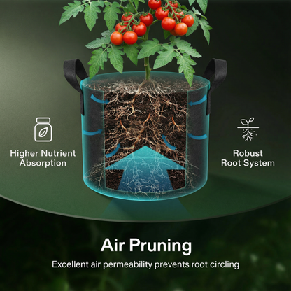 Heavy-Duty Reusable Fabric Planters image 5