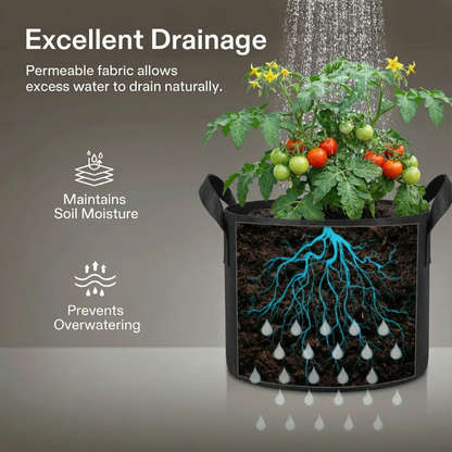 Heavy-Duty Reusable Fabric Planters image 6