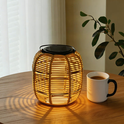 Adjustable Waterproof Solar LED Lantern for Garden and Patio – image 3