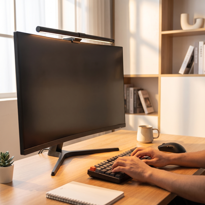 Temperature Adjustable Monitor Light-Bar
