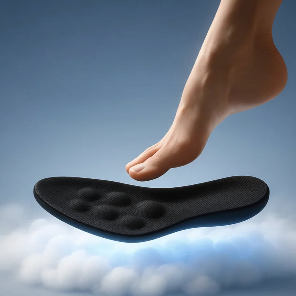 4D Shock-Absorbing Shoe Insoles – Comfort & Arch Support