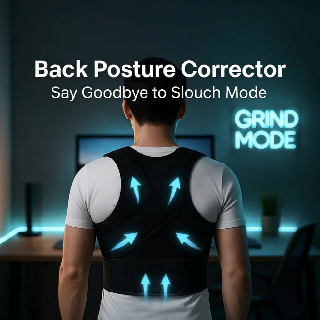Back Posture Corrector – Adjustable Support for Spine Alignment