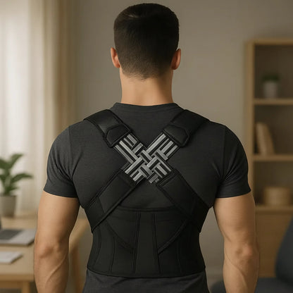 Posture Corrector Brace – Adjustable Back & Spine Support for Men & Women