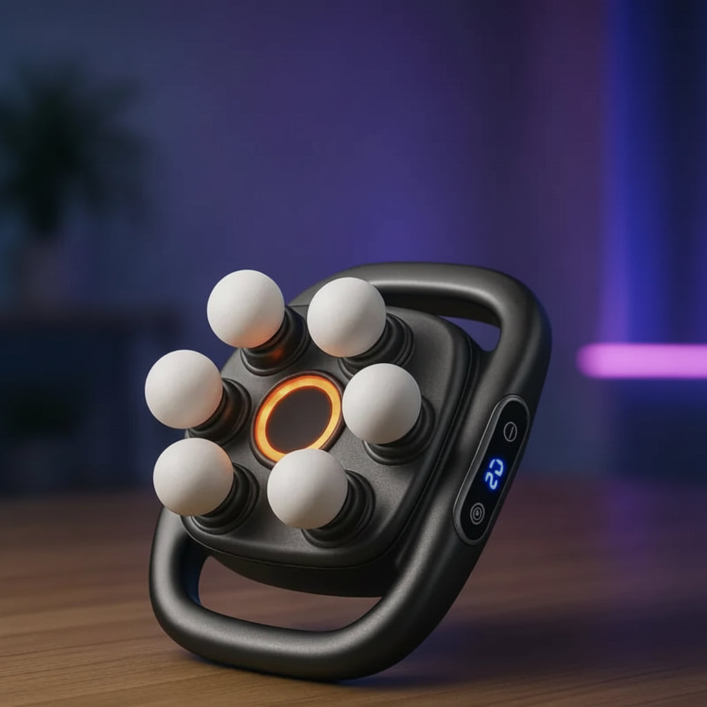 Multi-Head Body Massager – Full-Body Muscle Relief
