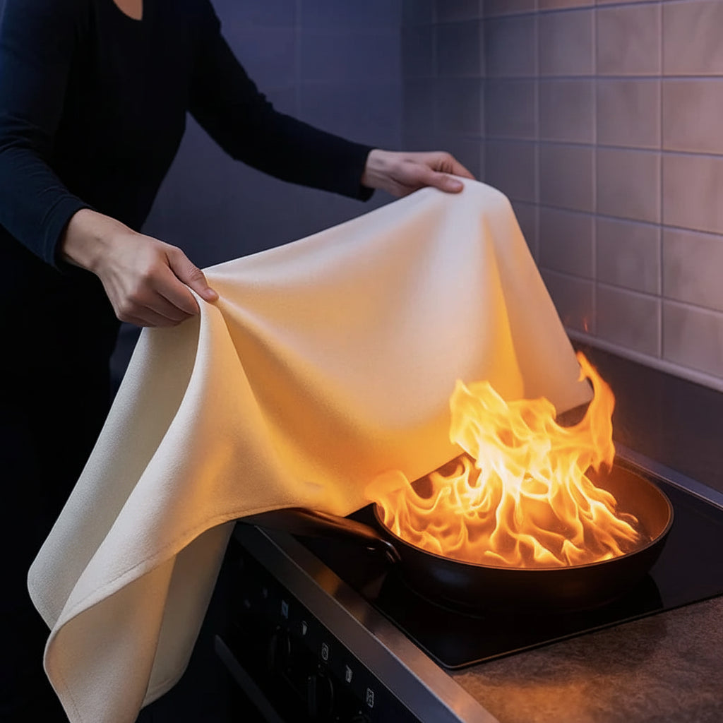 Fireproof Blanket – Reusable Emergency Fire Safety