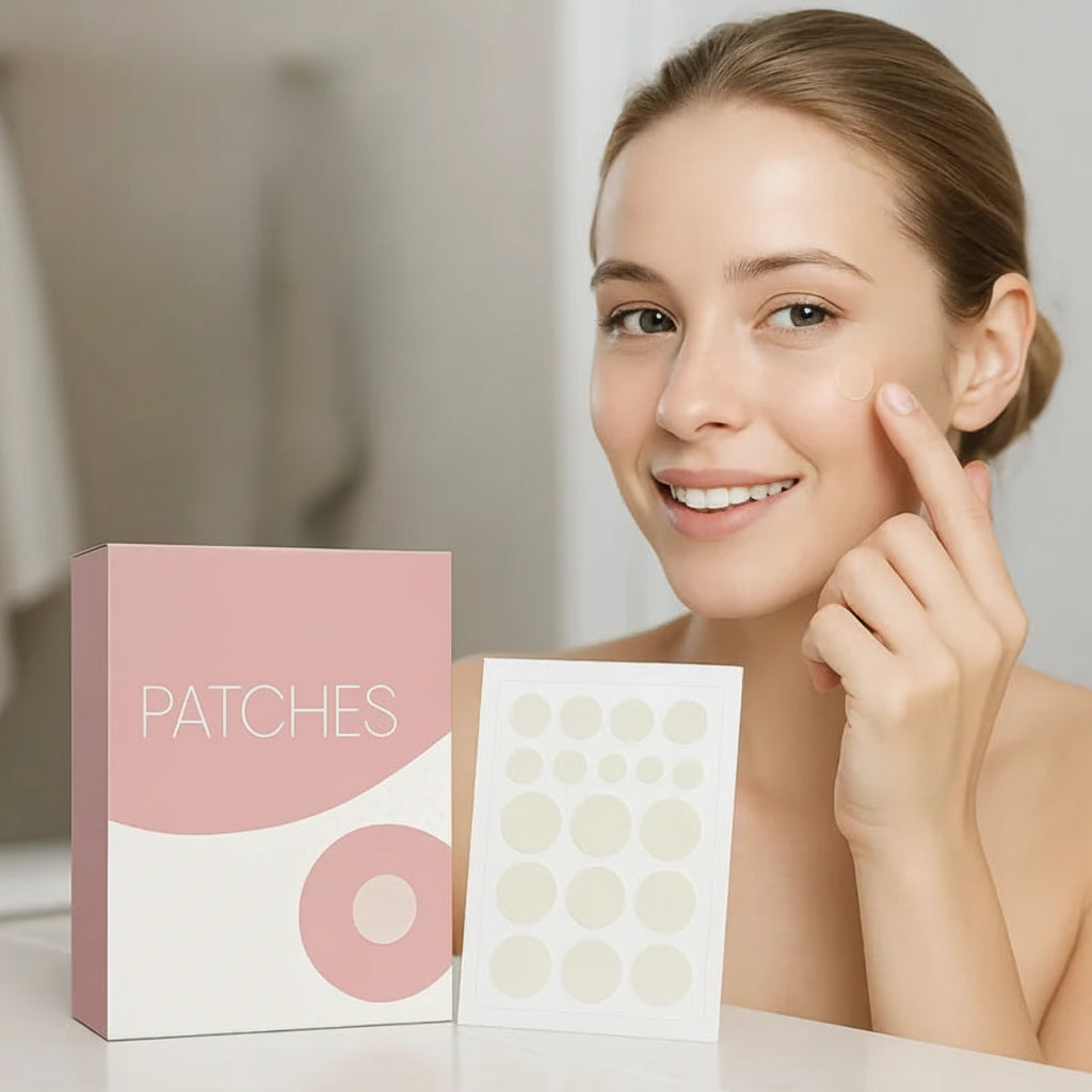 Hydrocolloid Pimple Patches – Invisible Acne Dots