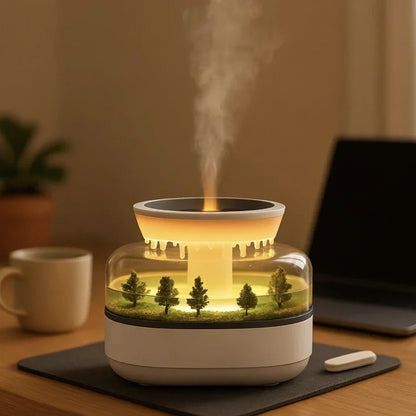 Forest Humidifier with Rain Sounds & Ambient Light
