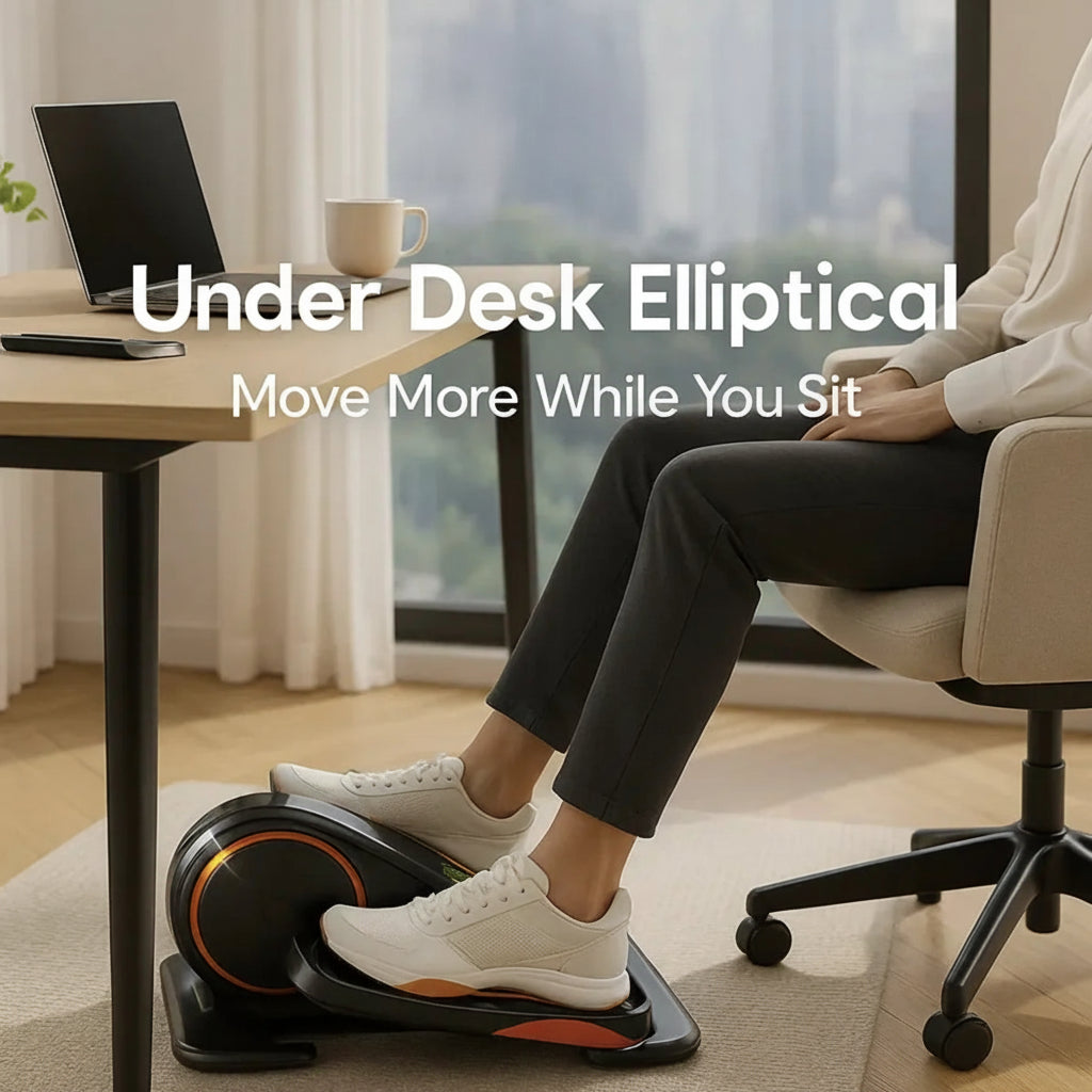 Under Desk Elliptical for Low-Impact Cardio & Fitness