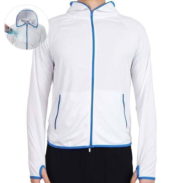 Men's Water-Repellent Hiking Jacket - Windproof & Lightweight