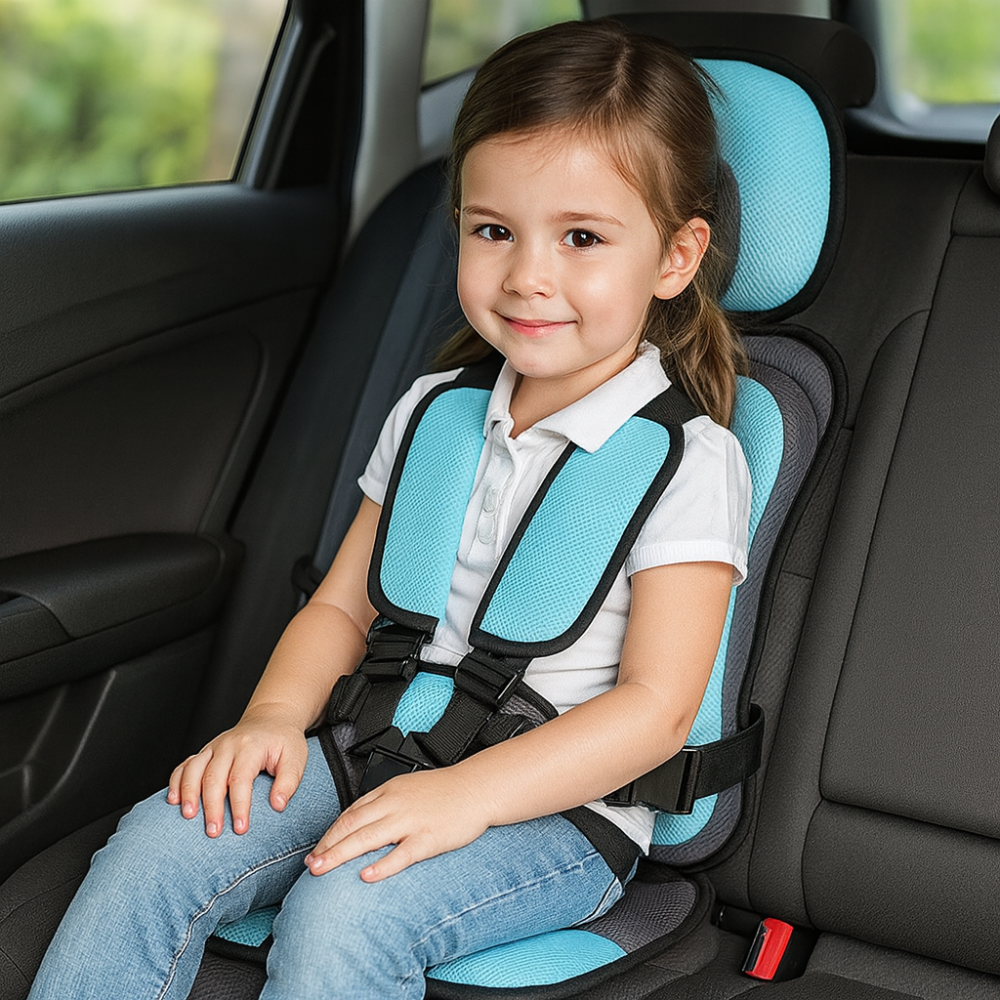 Portable Toddler Car Seat – Compact Narrow Travel Harness