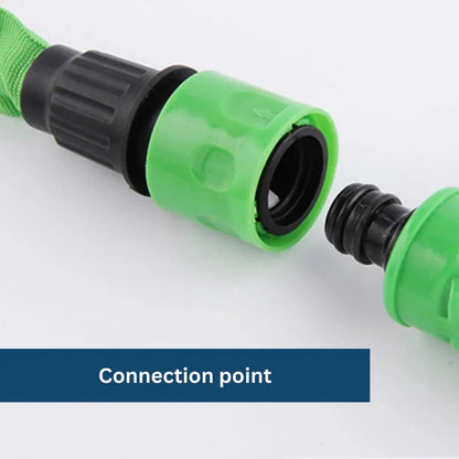 Flexible Expandable Garden Hose with Spray Nozzle