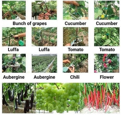 Adjustable Plant Support Straps for Gardening