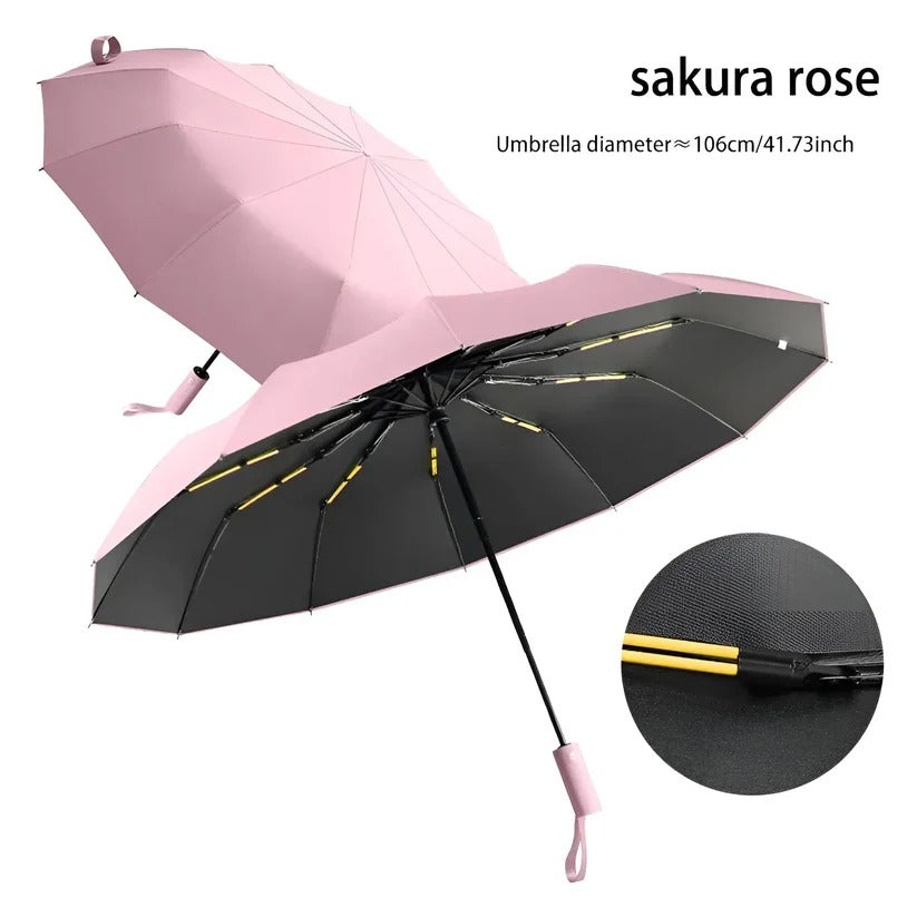 Eco-Friendly Windproof Travel Umbrella