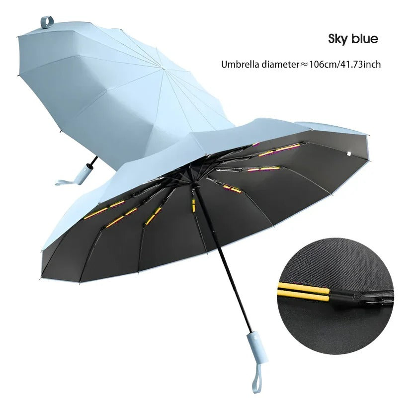 Eco-Friendly Windproof Travel Umbrella