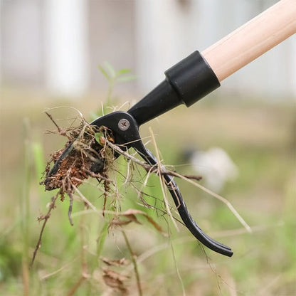 Stand Up Weed Puller Tool with Long Handle