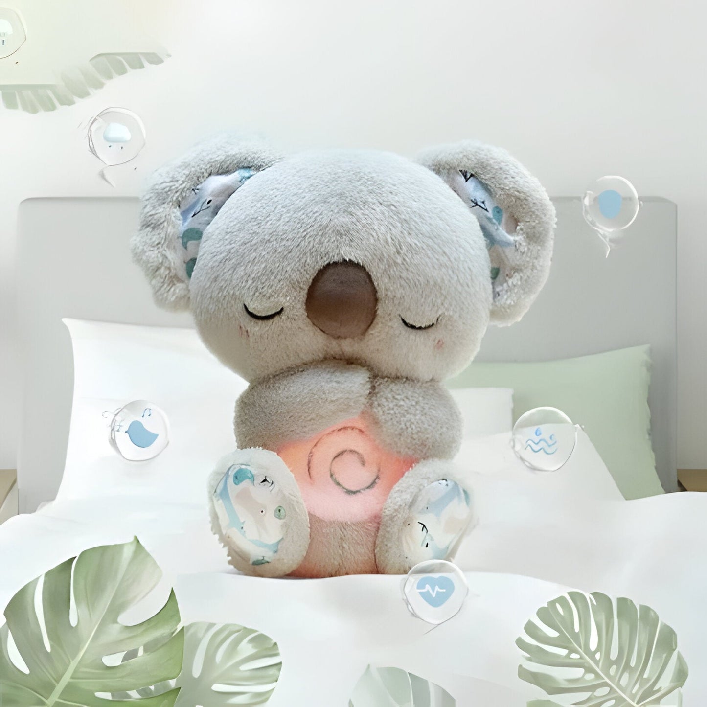 Interactive Plush Toy with Rhythmic Sound & Music