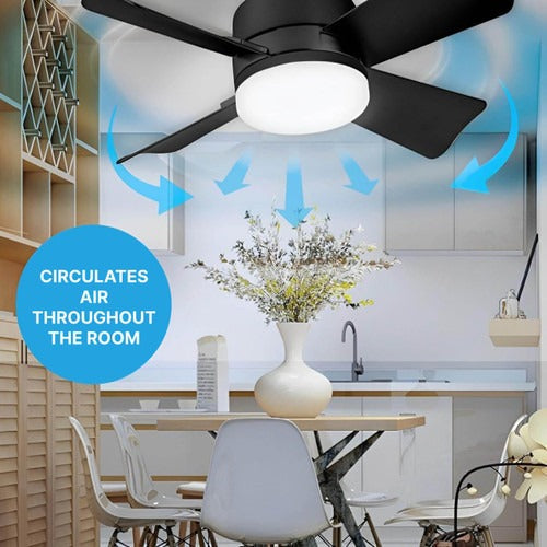 Modern Ceiling Fan with Remote Control