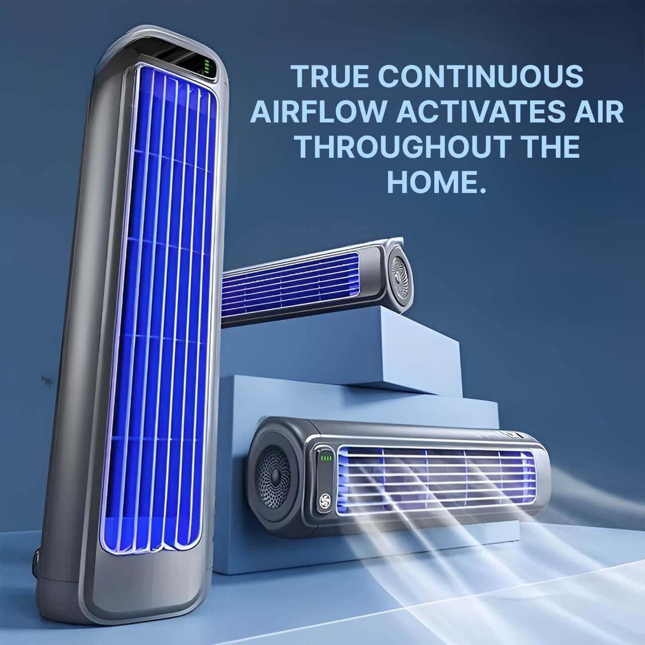 Portable USB Table Fan with Quiet Cooling