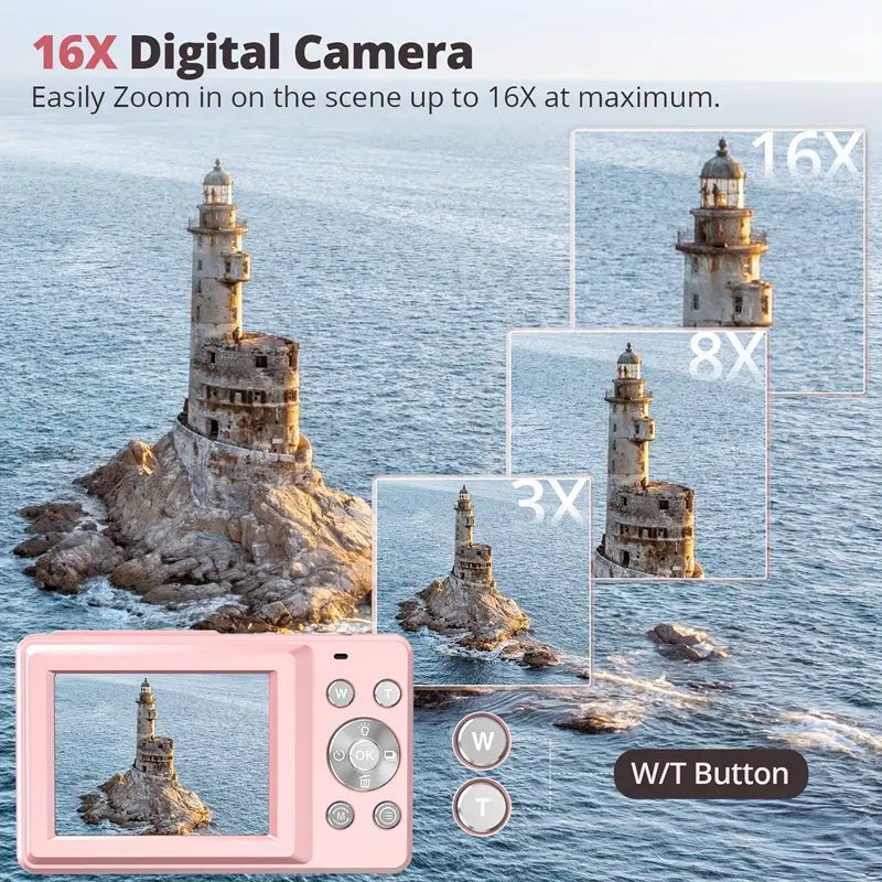 Retro Digital Camera for Photography Enthusiasts