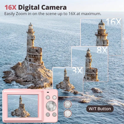 Retro Digital Camera for Photography Enthusiasts
