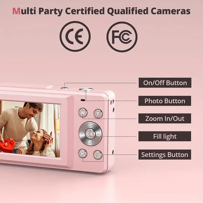 Retro Digital Camera for Photography Enthusiasts