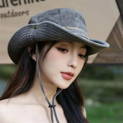 Wide Brim Outdoor Sun Hat UV Protection