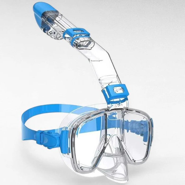 Full Face Snorkeling Mask with Dry Top